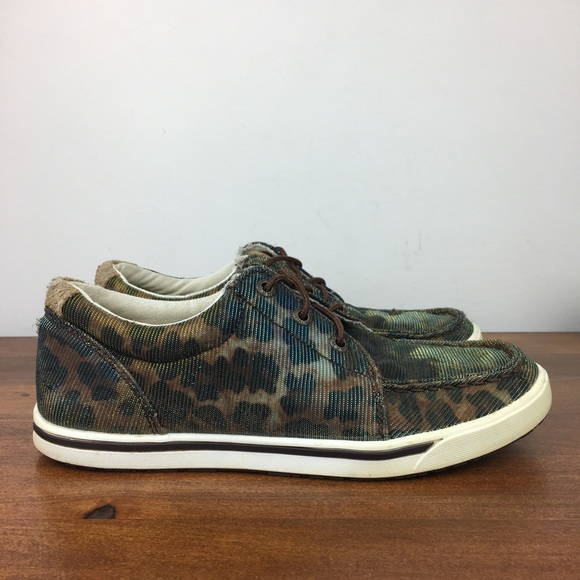 Twisted X WCA0023 Shiny Leopard Low Cut Sneakers Casual Shoes Women's 6M. - Picture 3 of 14